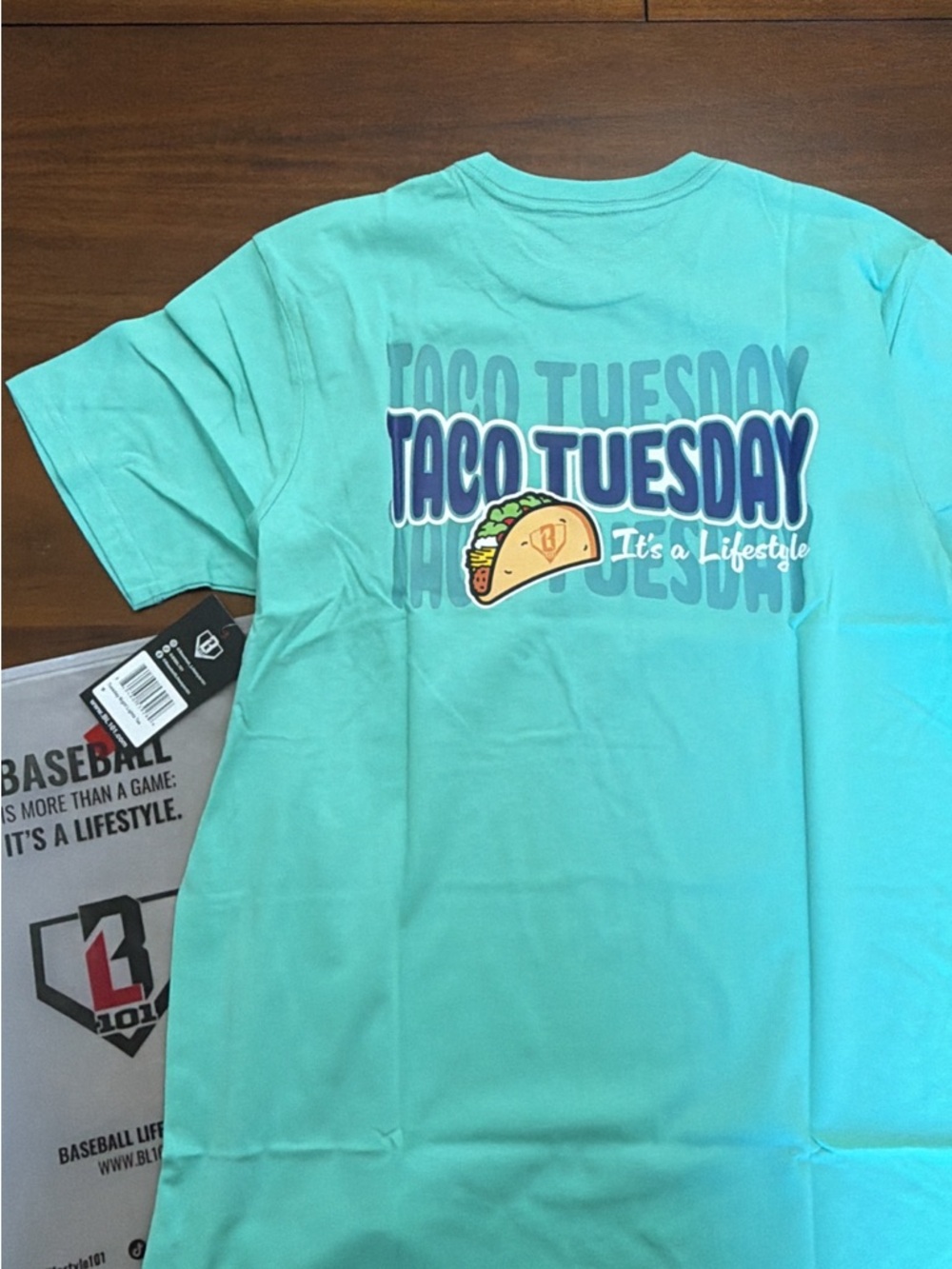 Taco Tuesday Short Sleeve Tee - Teal